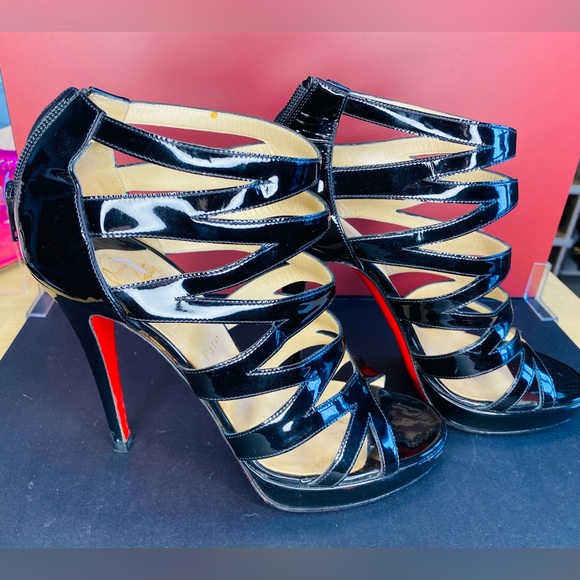 Christian Louboutin Fernando 120 Caged Sandals - Picture 10 of 17